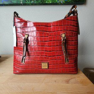 *New* Dooney & Bourke Cooper Hobo Bag - Red.  All Sales are Donated!